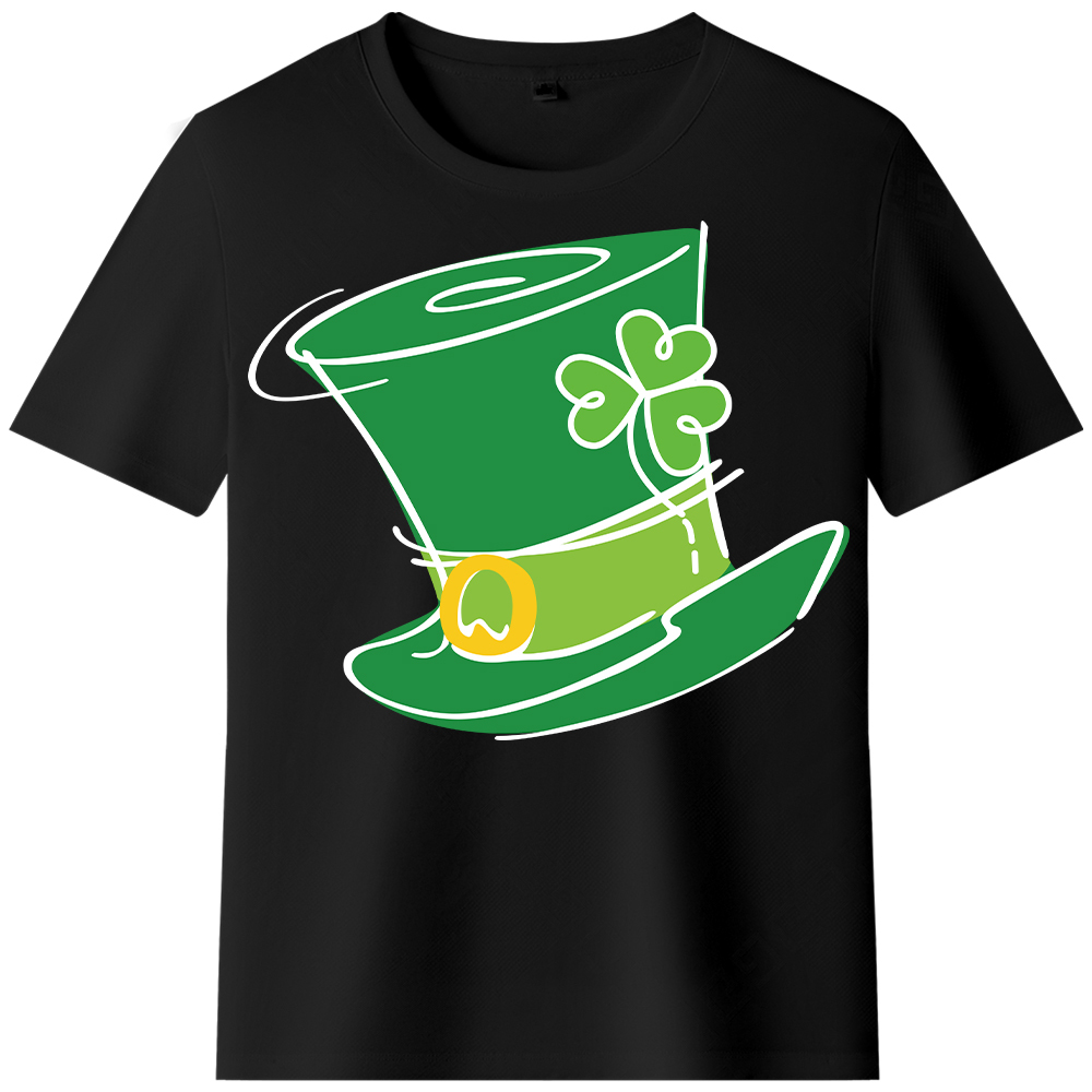 T-shirt Chapeau Vert pour la St Patrick