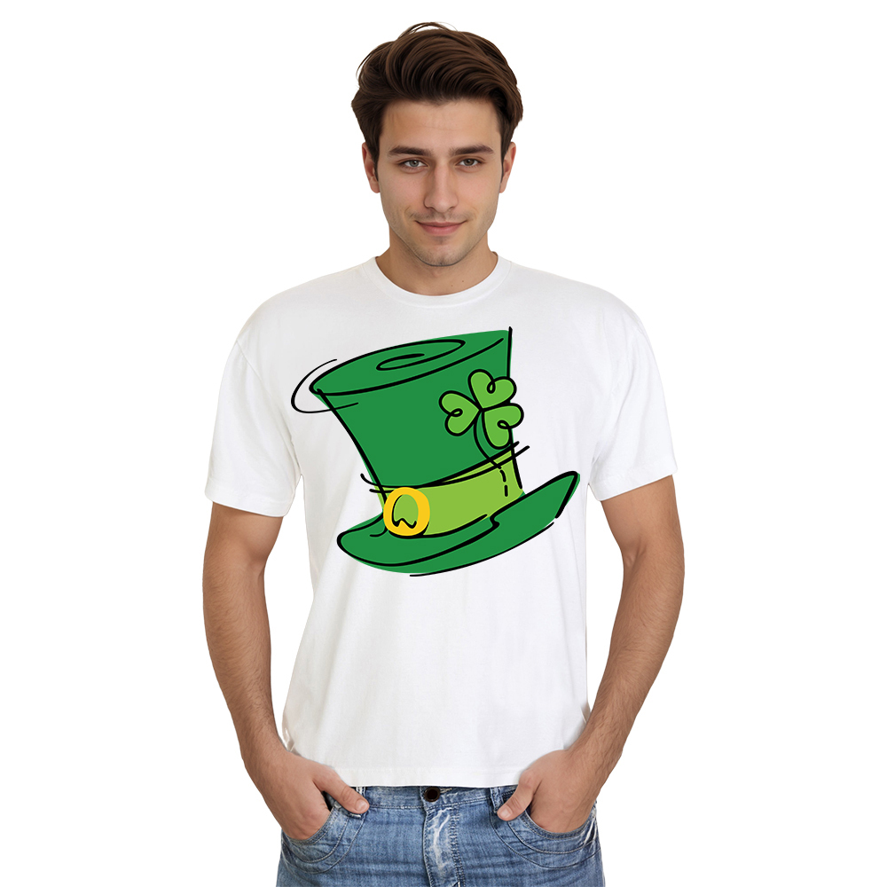 T-shirt Chapeau Vert pour la St Patrick