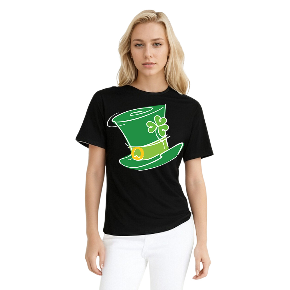 T-shirt Chapeau Vert pour la St Patrick
