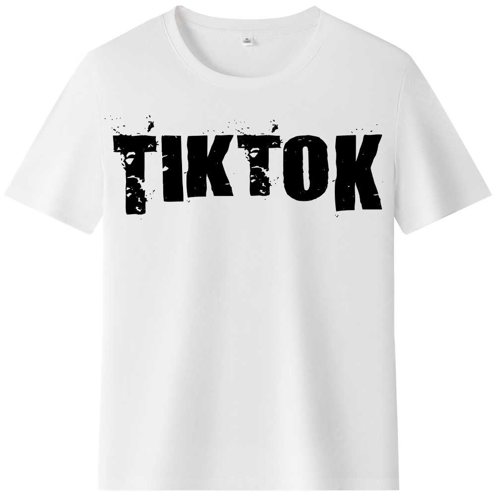 T-shirt Texte 'Tik Tok' Ver.5
