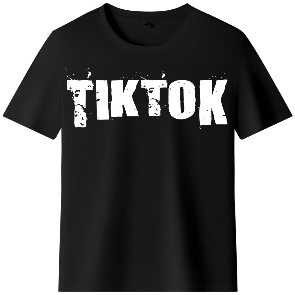 T-shirt Texte 'Tik Tok' Ver.5