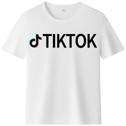 T-shirt Texte 'Tik Tok' Ver.6