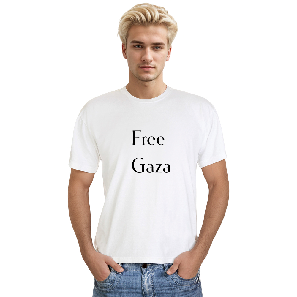 T-shirt Politique 'Free Gaza' Costume