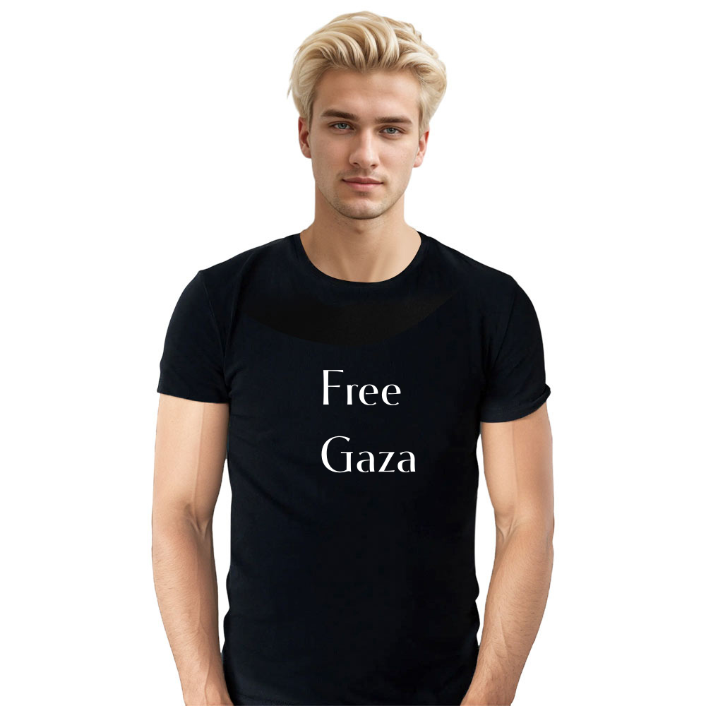 T-shirt Politique 'Free Gaza' Costume