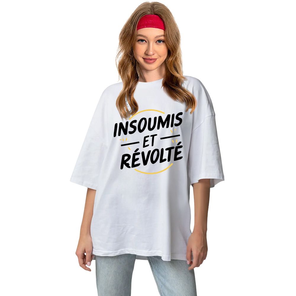 T-shirt 'Insoumis et Révolté' Costume Ver.3