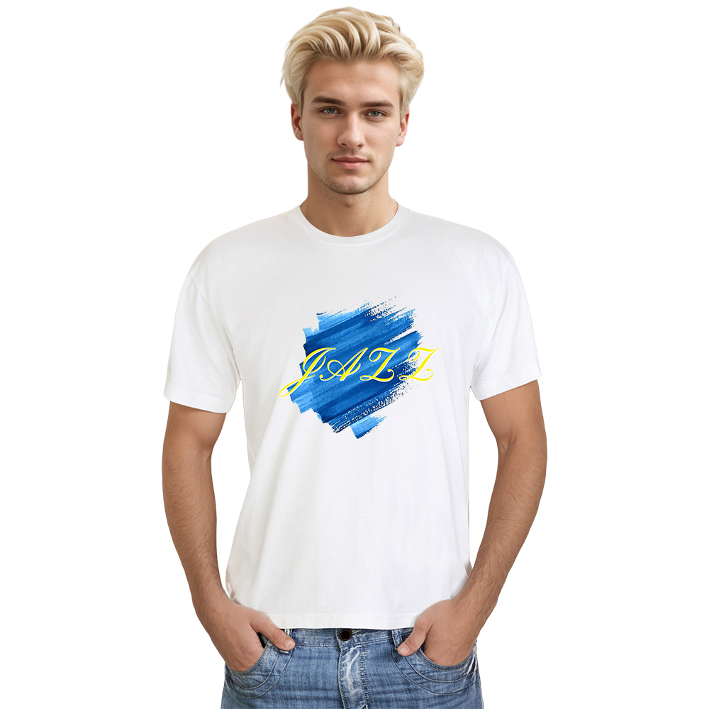 T-shirt Blanc et Noir 'Jazz' Costume Ver.B