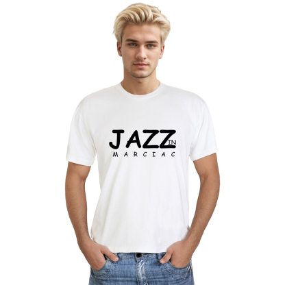 T-shirt Blanc et Noir 'Jazz in Marciac' Costume Ver.3