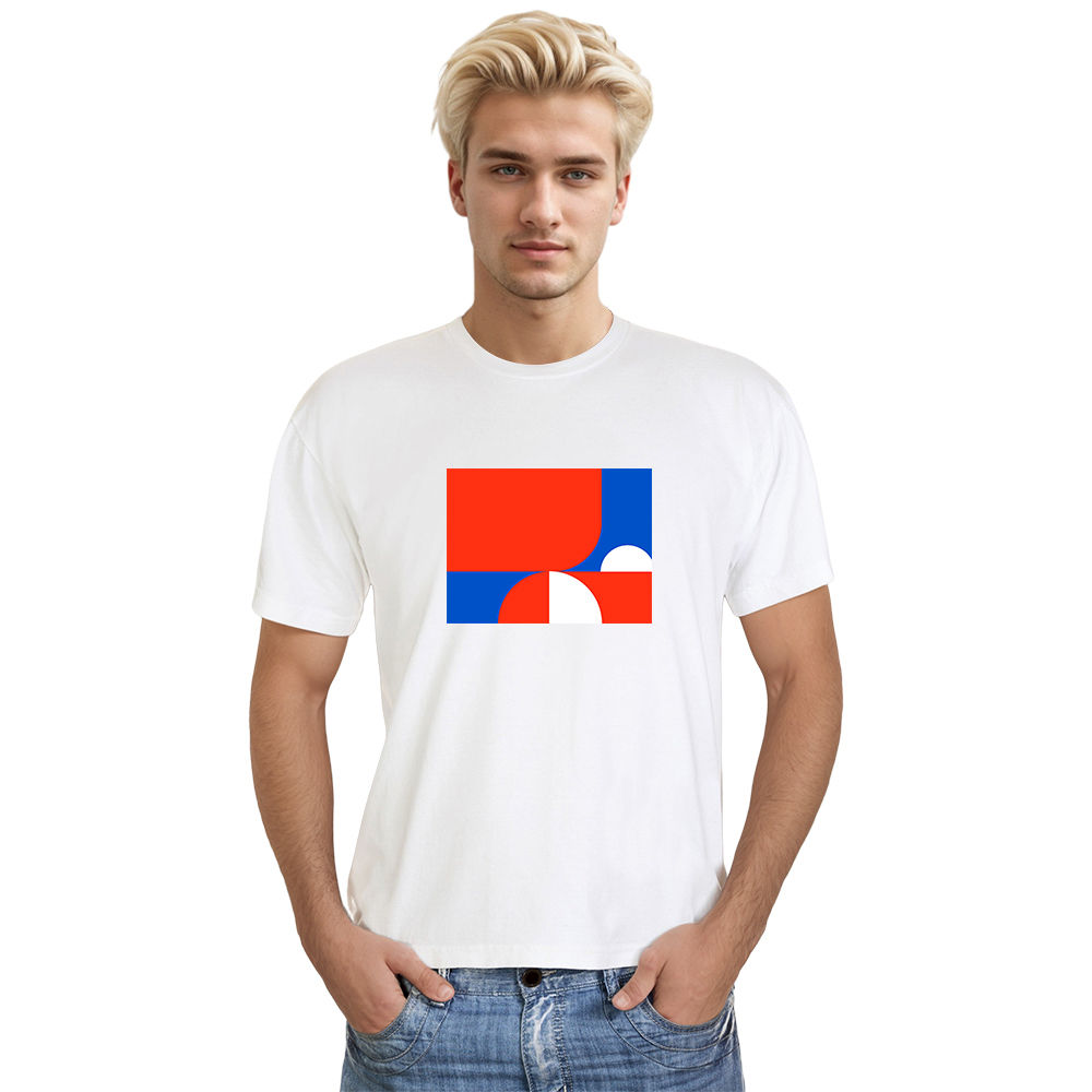 France Couleurs Bleu, Blanc et Rouge T-shirt Ver.3