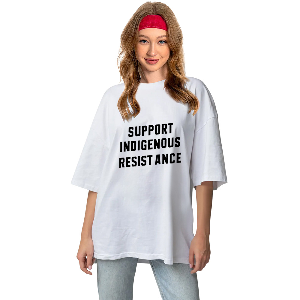 T-shirt' Support Indigenous Resistance' Costume Ver.2