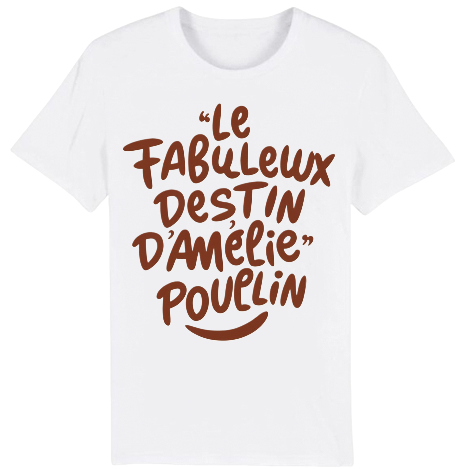 T-shirt Texte de Film 'Le Fabuleux Destin D'Amélie Poulain' Costume