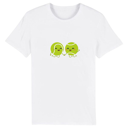 T-shirt Deux Jolies Balles de Tennis Costume