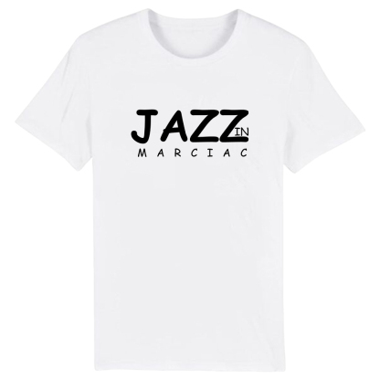 T-shirt Blanc et Noir 'Jazz in Marciac' Costume Ver.3