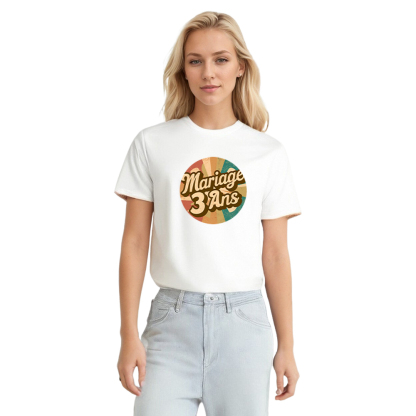 T-shirt 'Mariage 3 Ans' Costume du Memorial Day Ver.2