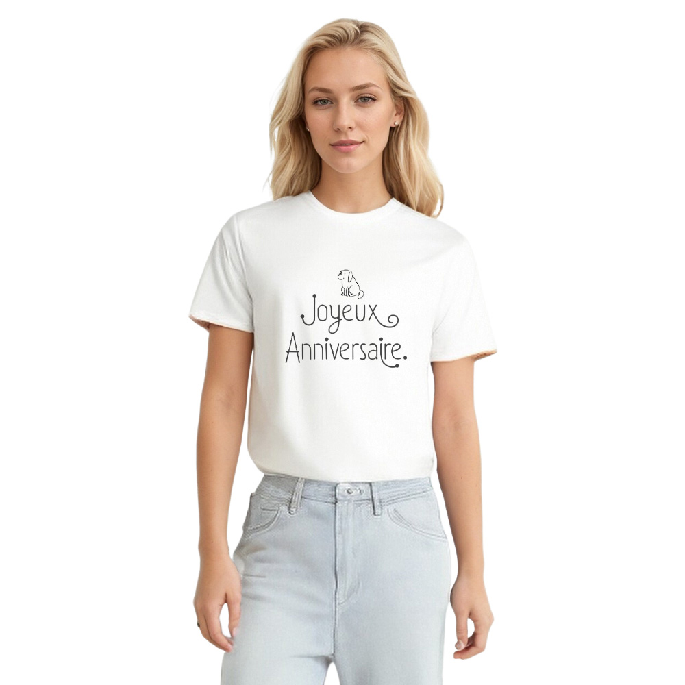 T-shirt 'Joyeux Anniversaire' Costume du Memorial Day Ver.2
