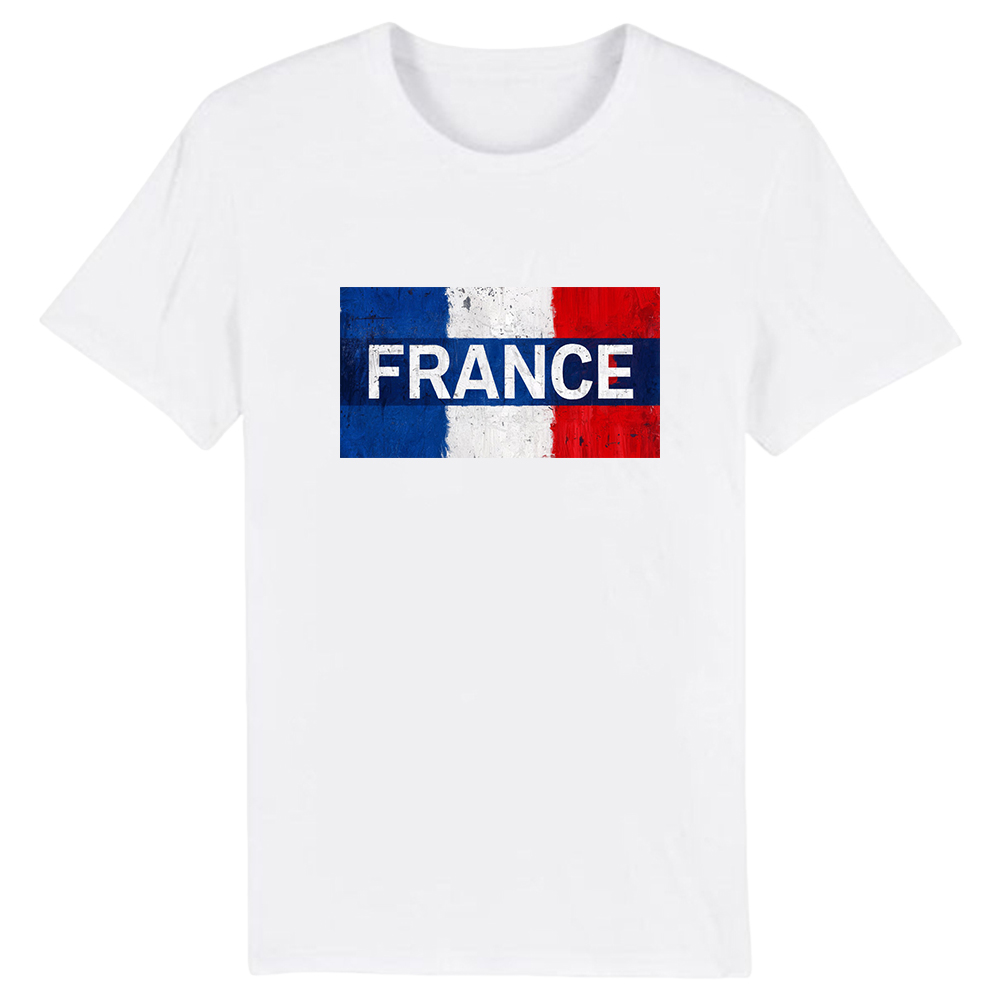 Adulte France Drapeau Français T-shirt