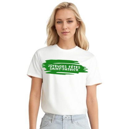 T-shirt Joyeuses Fêtes Saint-Patrick Pour Saint-Patrick