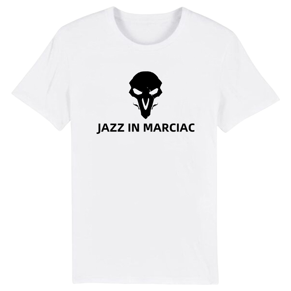 T-shirt Blanc et Noir 'Jazz in Marciac' Costume Ver.8