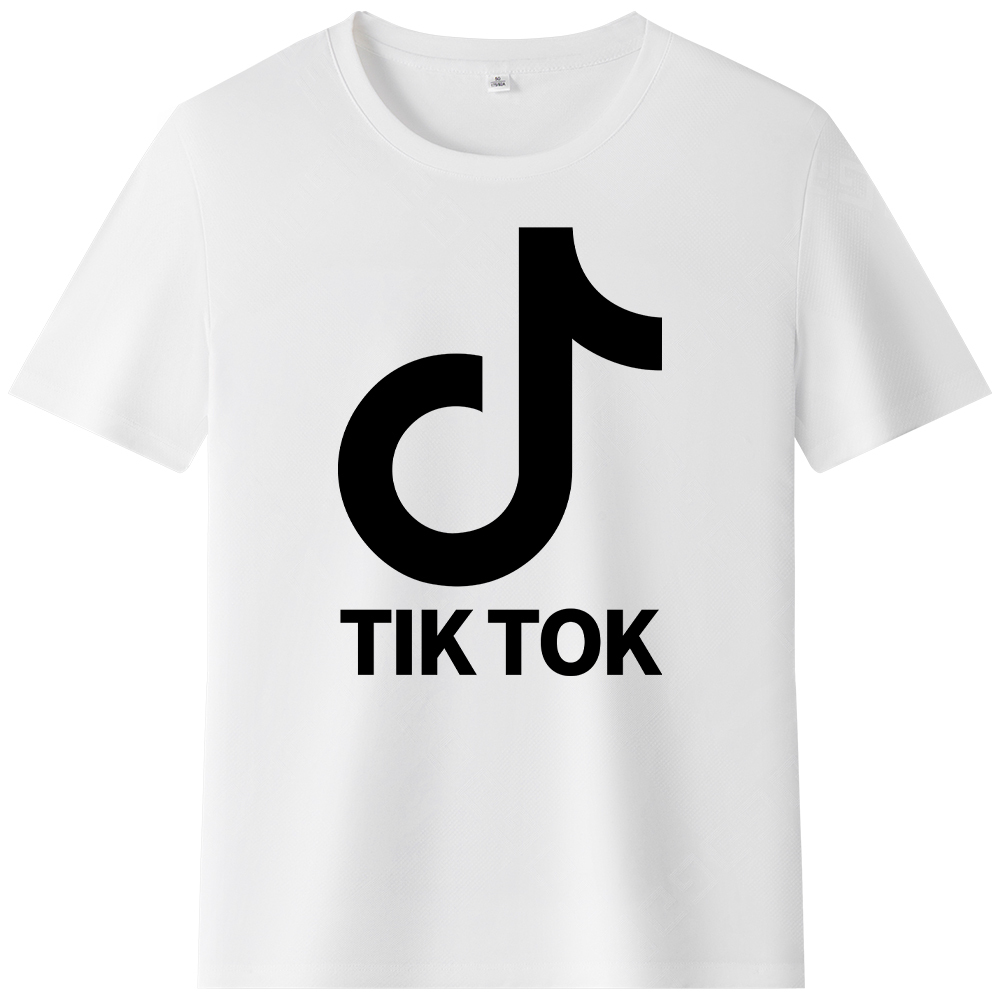 T-shirt Texte 'Tik Tok' Ver.7