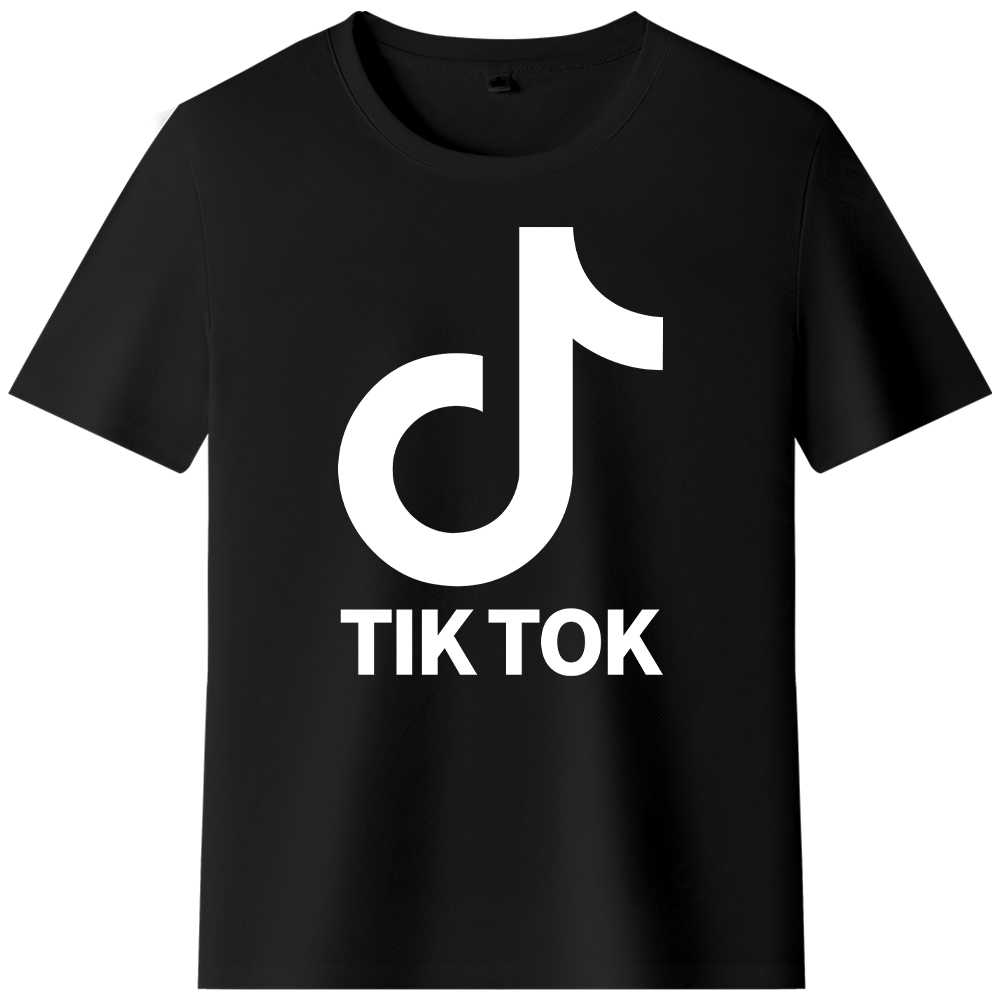 T-shirt Texte 'Tik Tok' Ver.7