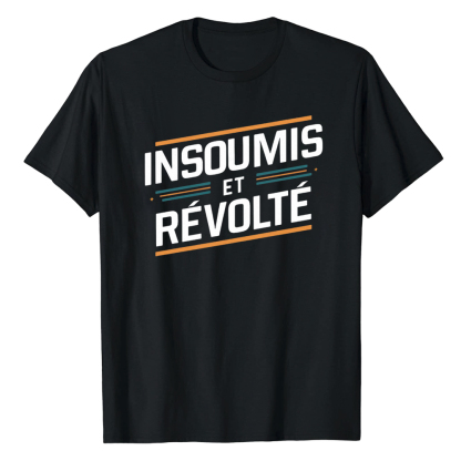 T-shirt 'Insoumis et Révolté' Cos