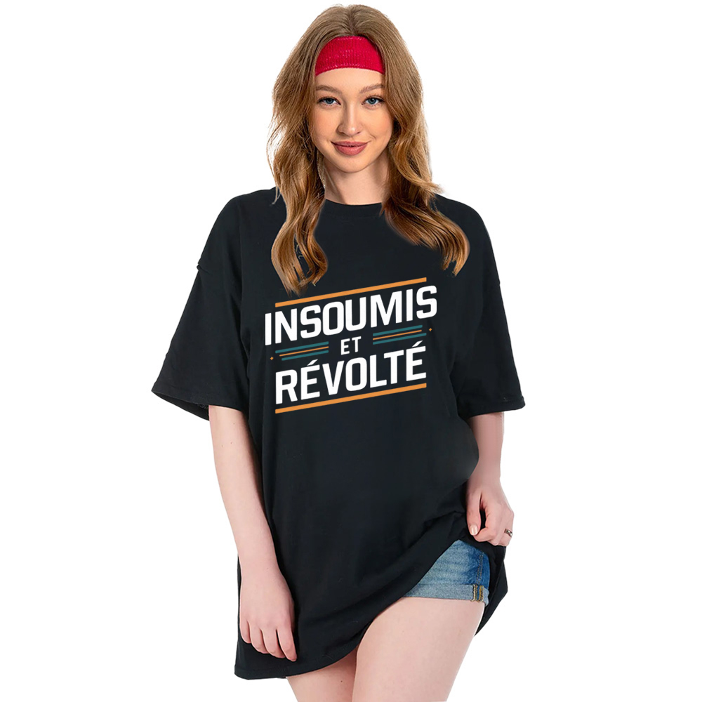 T-shirt 'Insoumis et Révolté' Cos