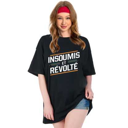 T-shirt 'Insoumis et Révolté' Cos