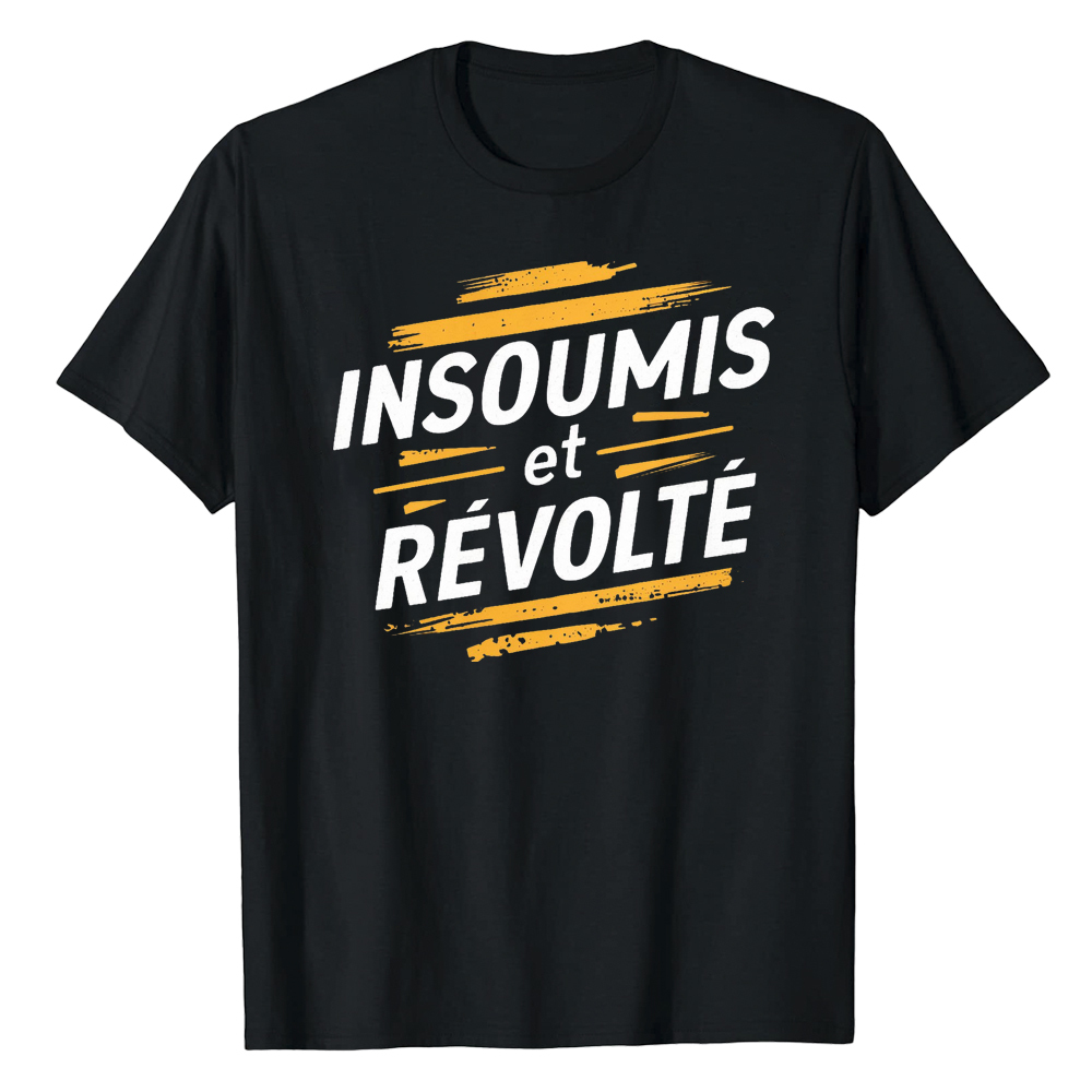 T-shirt 'Insoumis et Révolté' Costume Ver.2