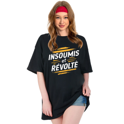 T-shirt 'Insoumis et Révolté' Costume Ver.2