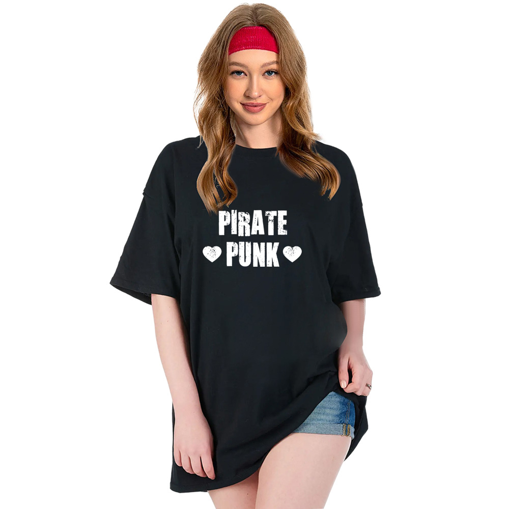 T-shirt Texte 'Pirate Punk' Costume Ver.C