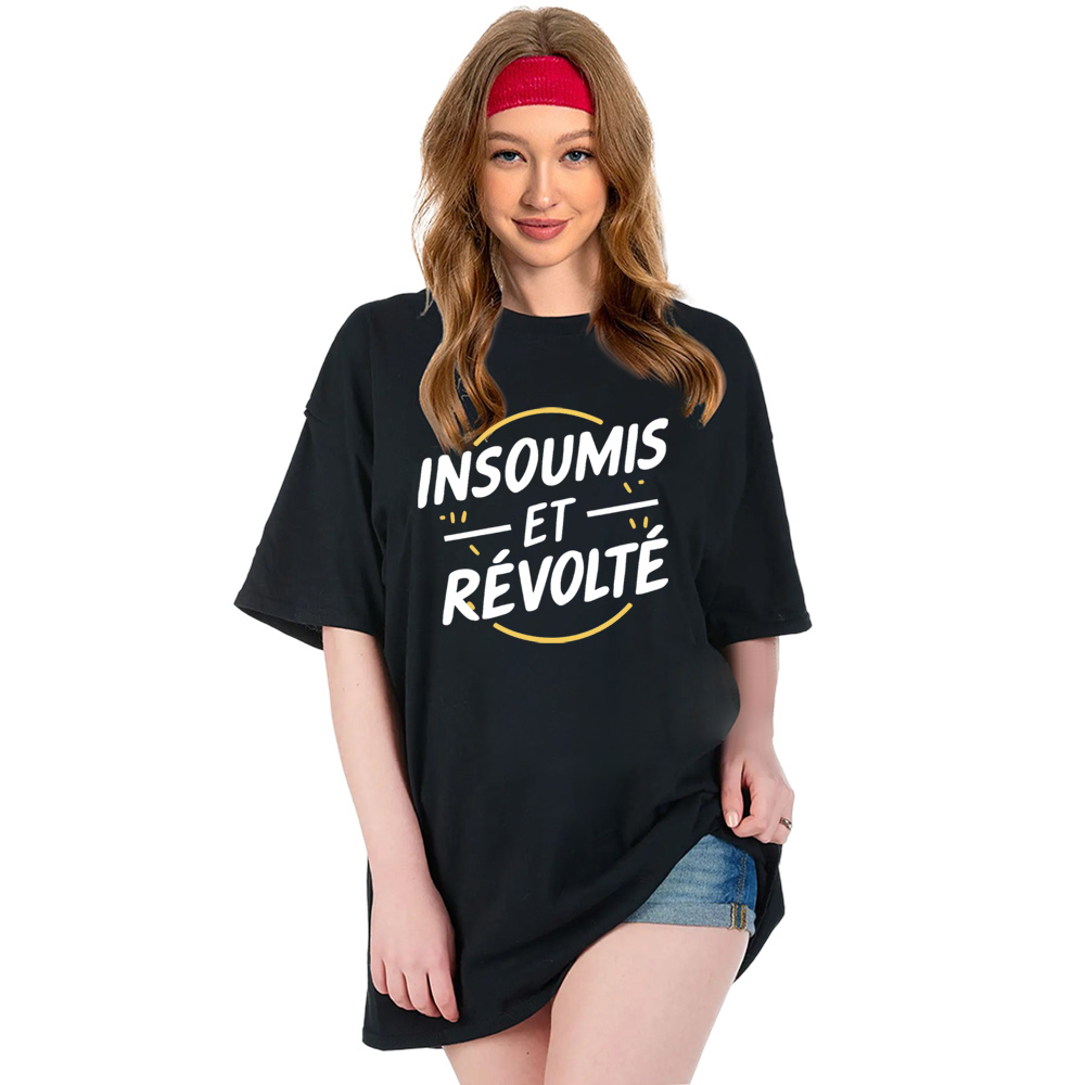 T-shirt 'Insoumis et Révolté' Costume Ver.3