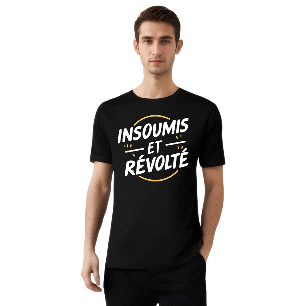 T-shirt 'Insoumis et Révolté' Costume Ver.3