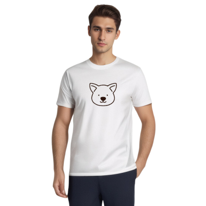 Koalas Animaux Dessin au Trait T-shirt Ver.4