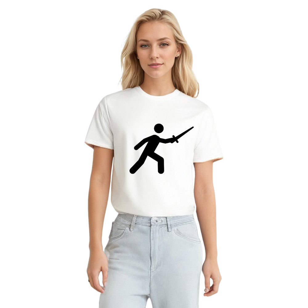 T-shirt Sport Escrime Olympique Costume