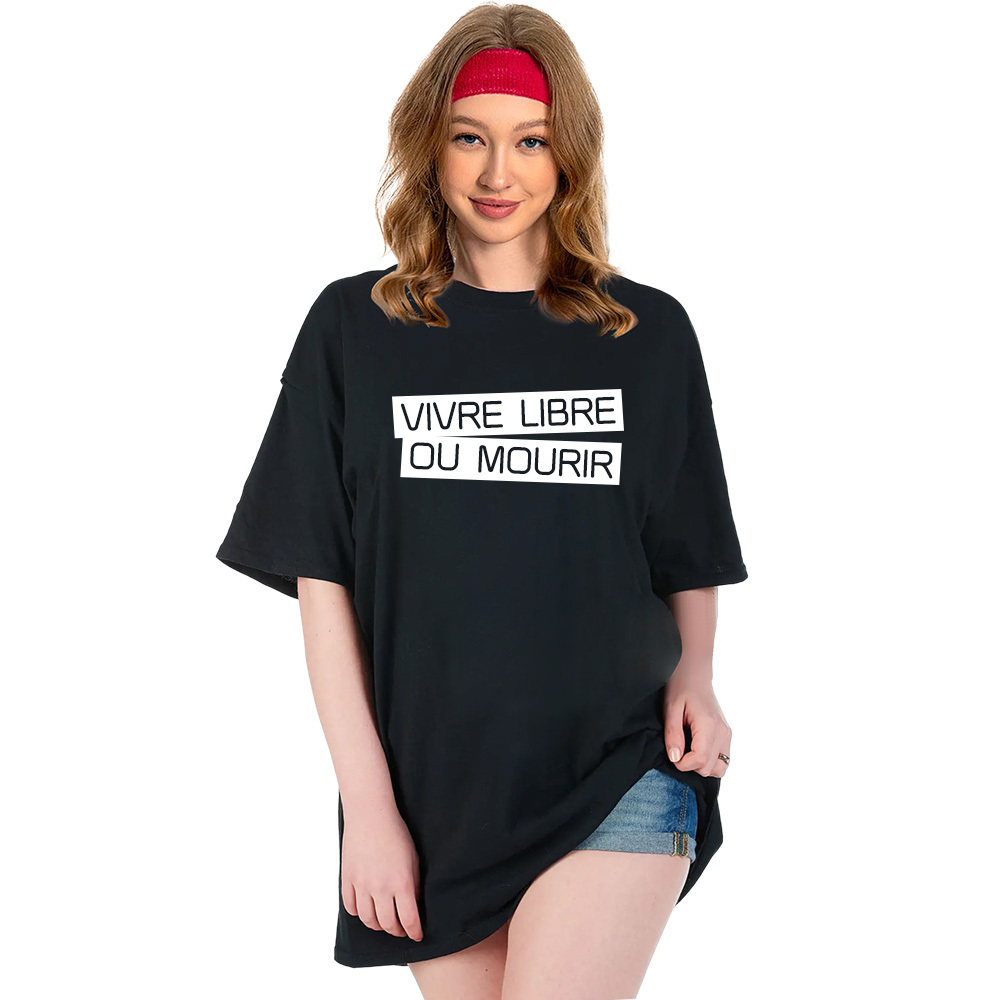 T-shirt 'Vivre Libre ou Mourir' Costume