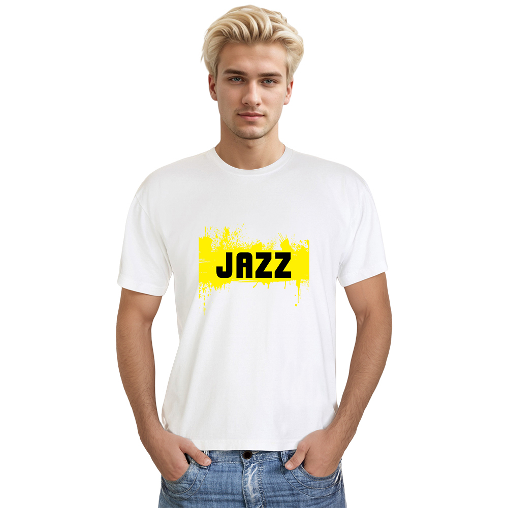 T-shirt Blanc et Noir 'Jazz' Costume Ver.C