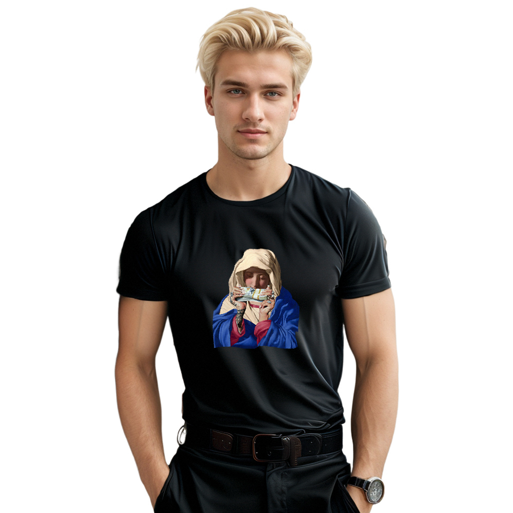 T-shirt Adulte Drôles de Peinture à l'Huile Costume