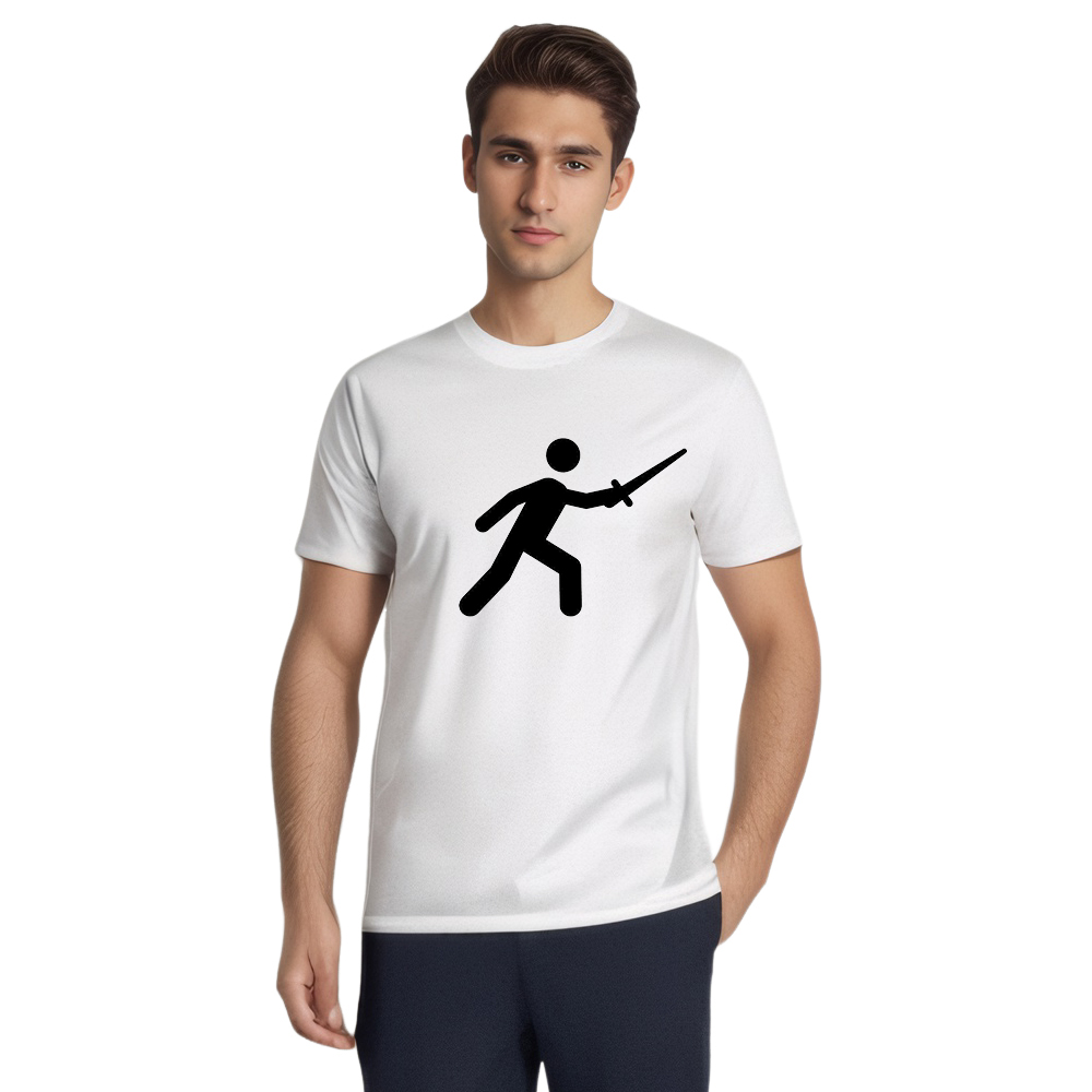 T-shirt Sport Escrime Olympique Costume