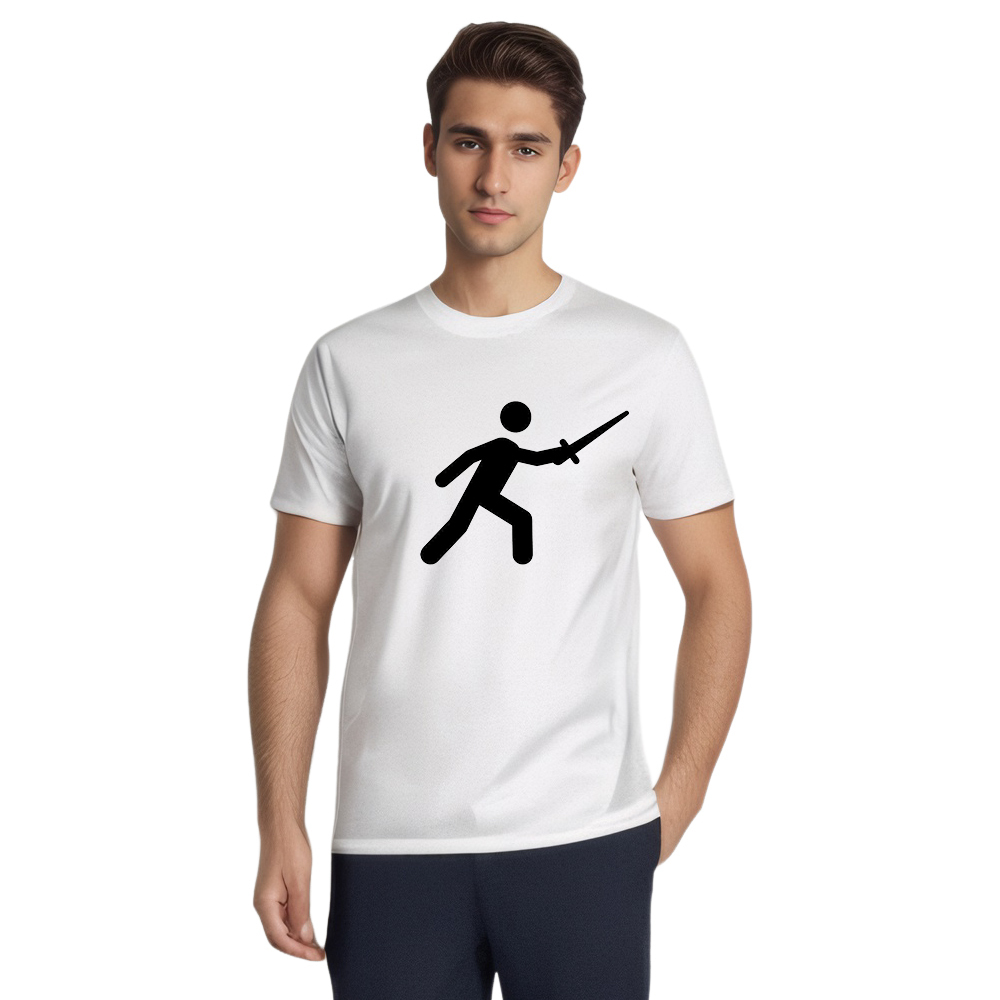T-shirt Sport Escrime Olympique Costume