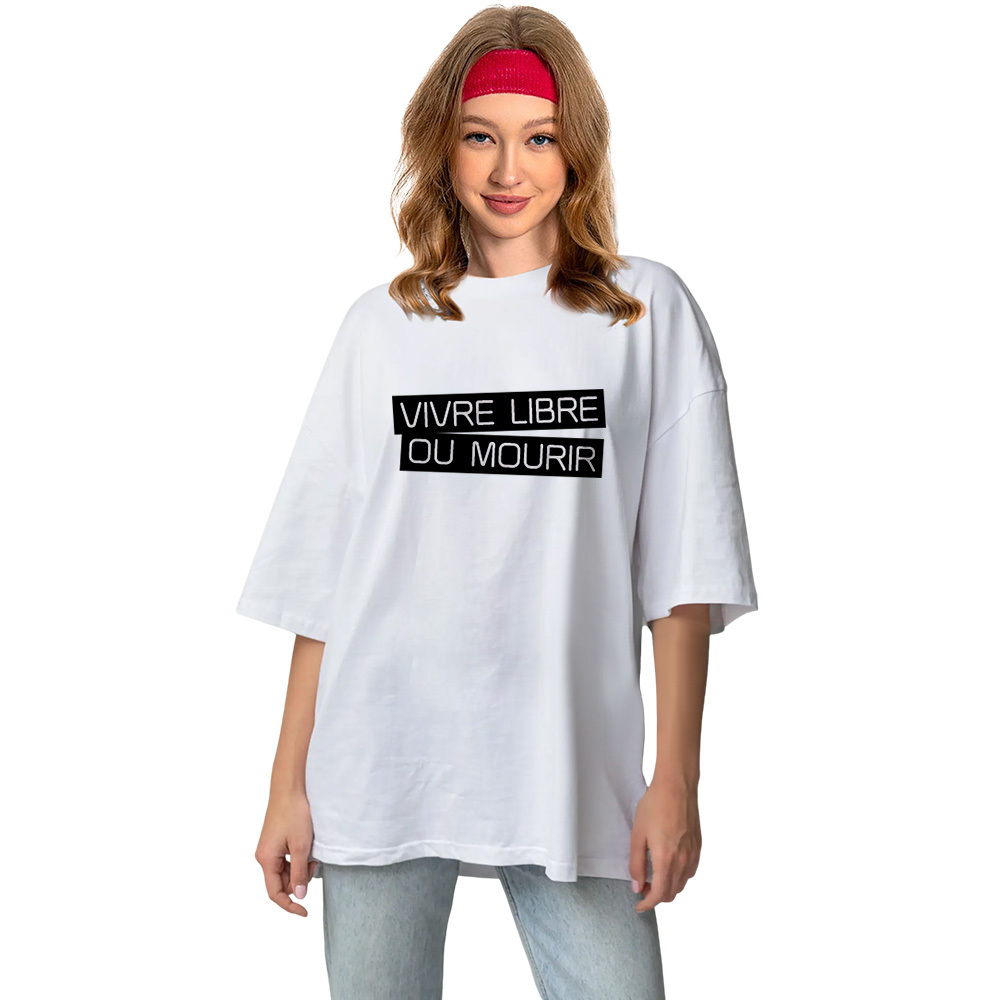 T-shirt 'Vivre Libre ou Mourir' Costume