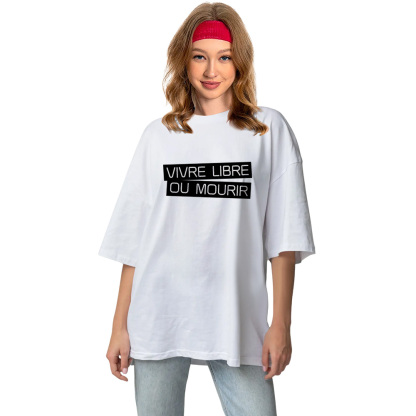 T-shirt 'Vivre Libre ou Mourir' Costume