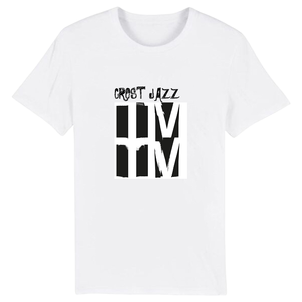 T-shirt Blanc et Noir 'Crest Jazz' Costume Ver.C