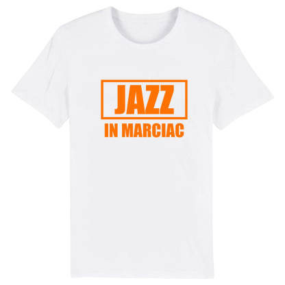 T-shirt Blanc et Noir 'Jazz in Marciac' Costume Ver.4