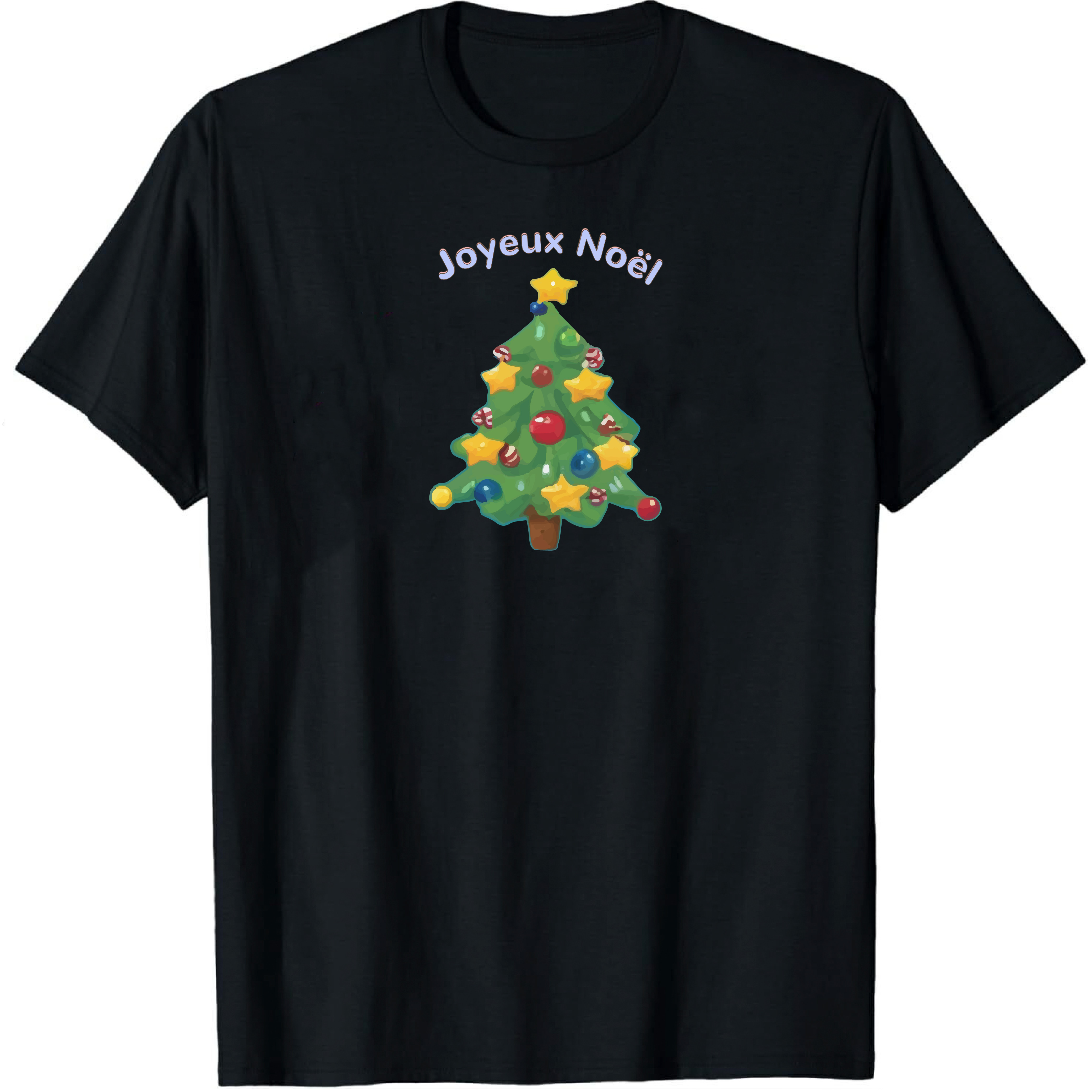 T-shirt Sapin de Noël 'Joyeux Noël' Pour Noël