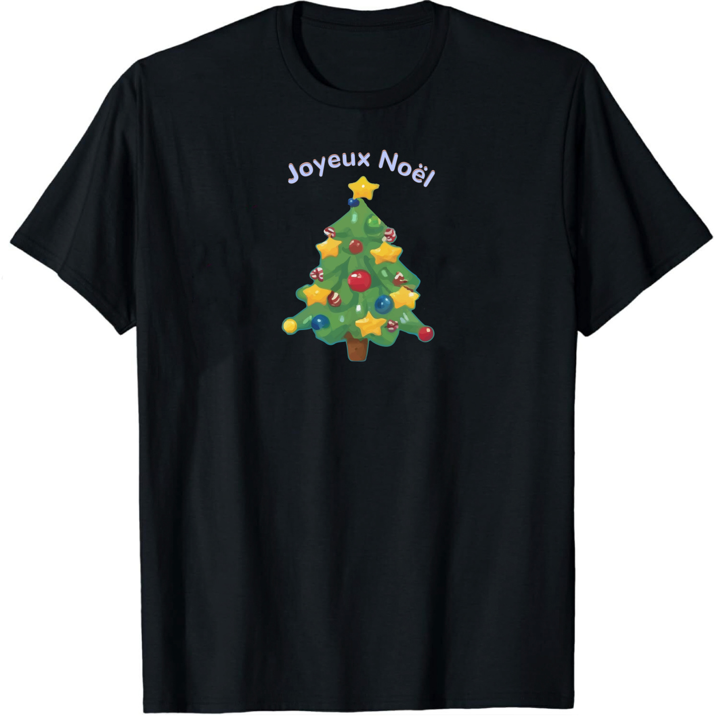 T-shirt Sapin de Noël 'Joyeux Noël' Pour Noël
