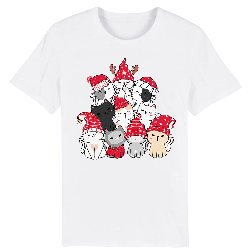 T-shirt Mignons Animaux pour Noël Ver.3