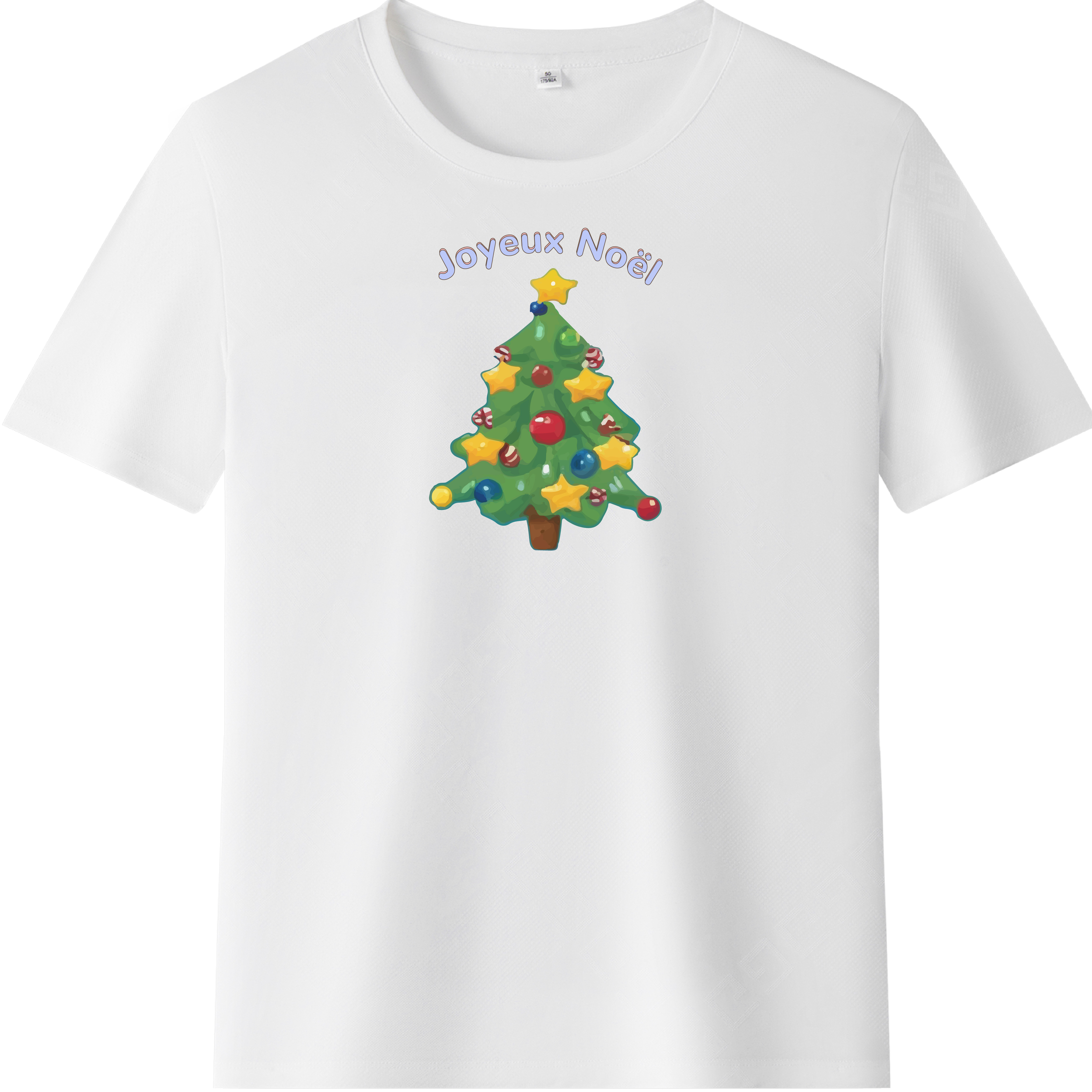T-shirt Sapin de Noël 'Joyeux Noël' Pour Noël