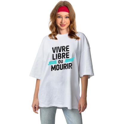 T-shirt 'Vivre Libre ou Mourir' Costume Ver.2