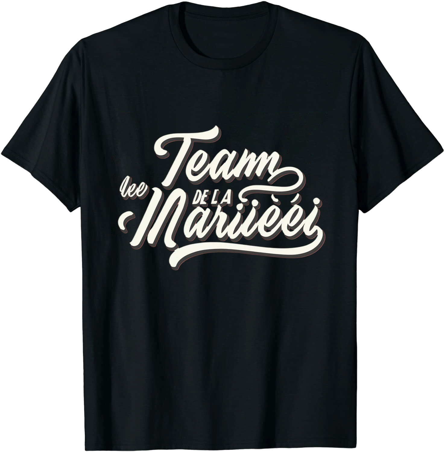 T-shirt Adulte 'Team de la mariéé' Costume