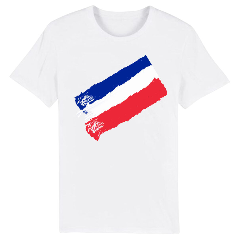 France Couleurs Bleu, Blanc et Rouge T-shirt Ver.4
