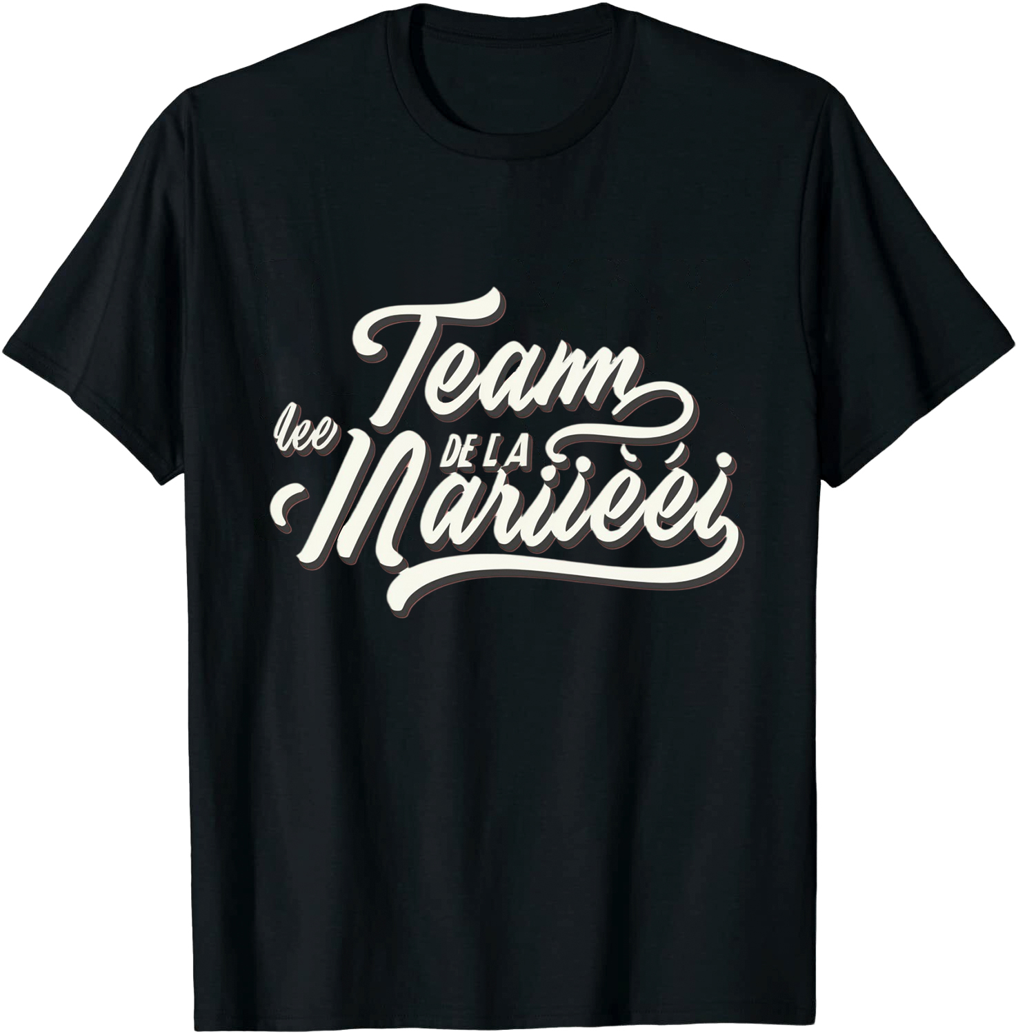 T-shirt Adulte 'Team de la mariéé' Costume